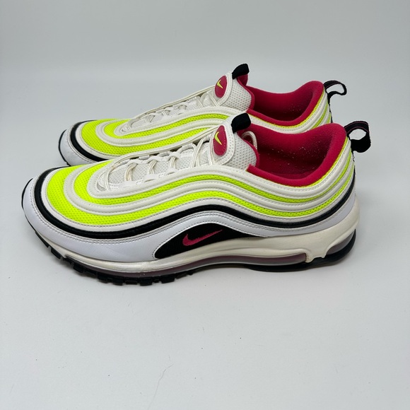 Nike Air Max 97 C19871-100 Men White/Red/Green Running Sneaker Sz 11 - Picture 1 of 14